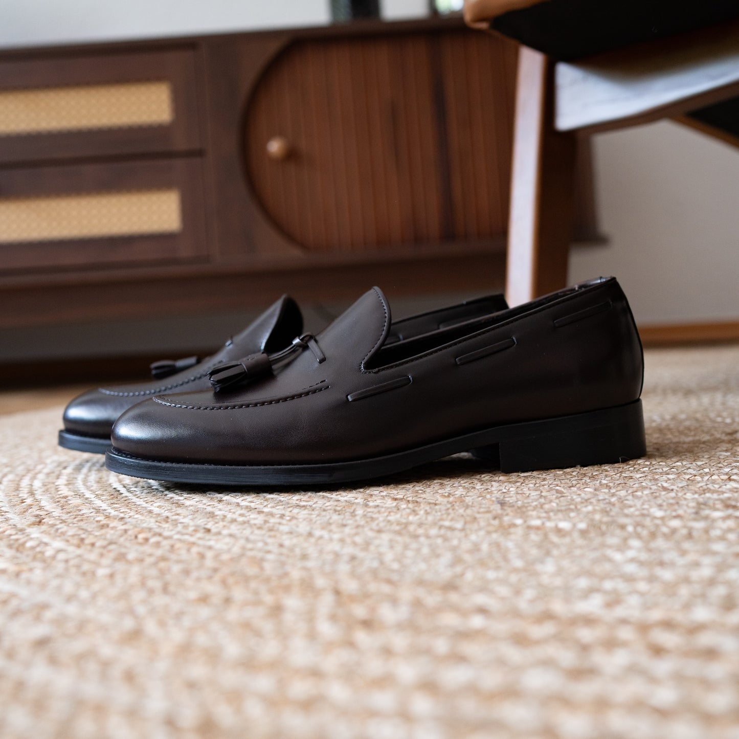 Loafer Tassel dunkelbraun
