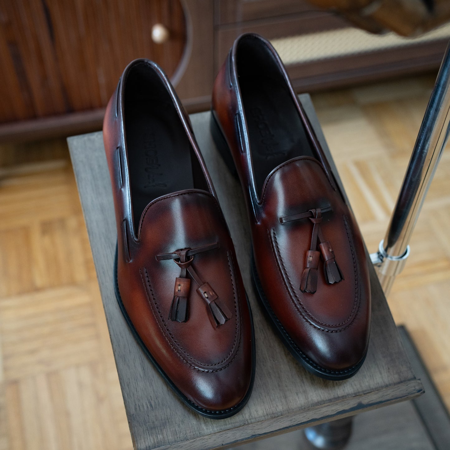 Loafer Tassel braun