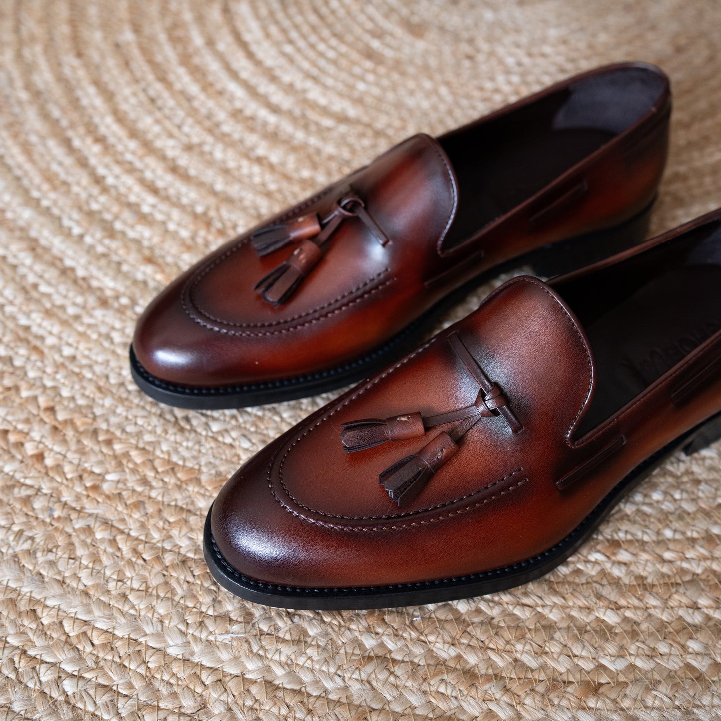 Loafer Tassel braun