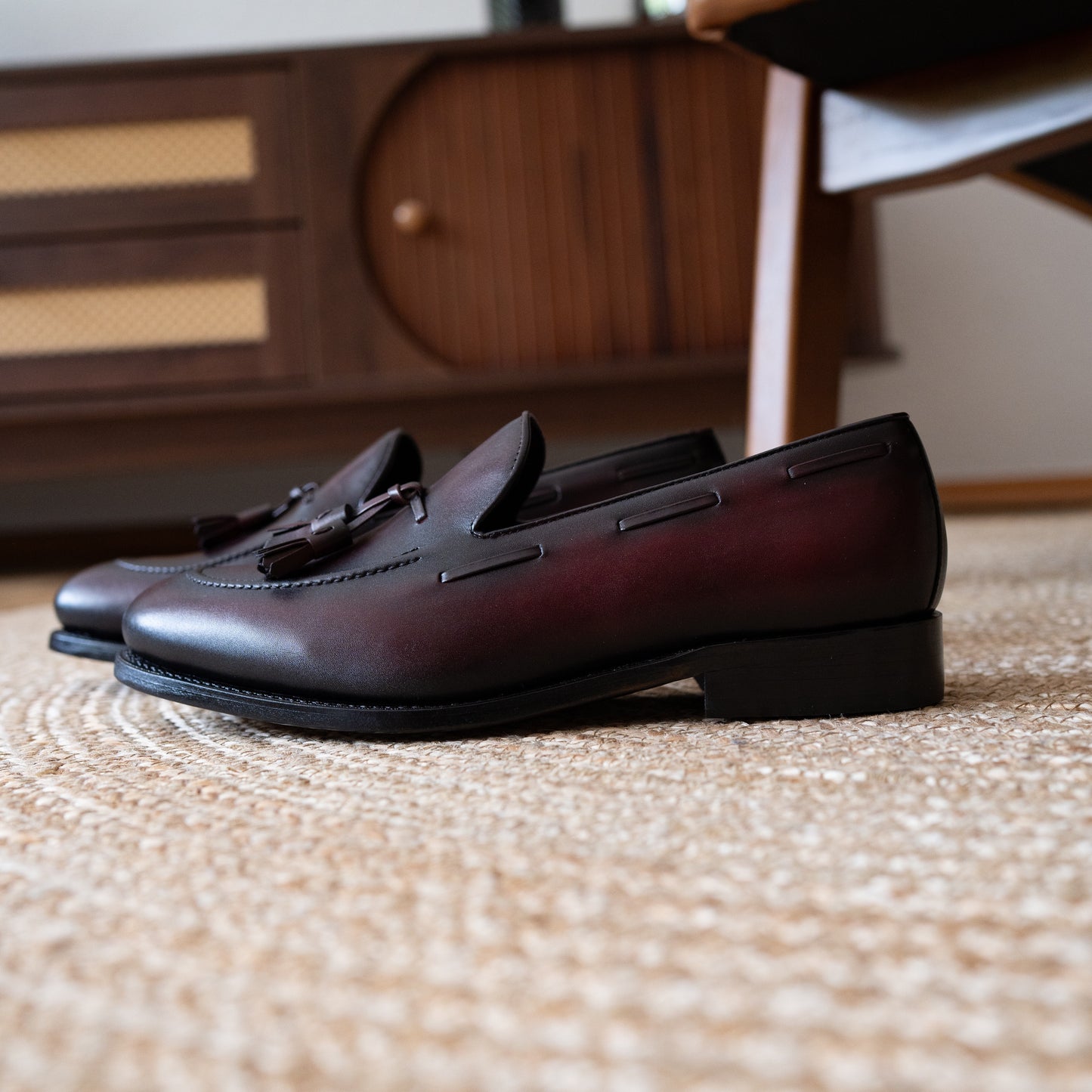 Loafer Tassel burgundy