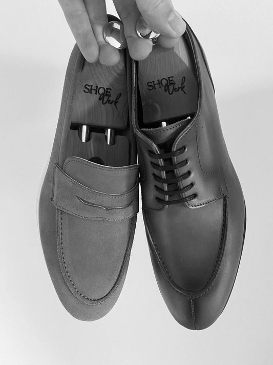 Schuhe richtig pflegen – Glattleder vs. Veloursleder