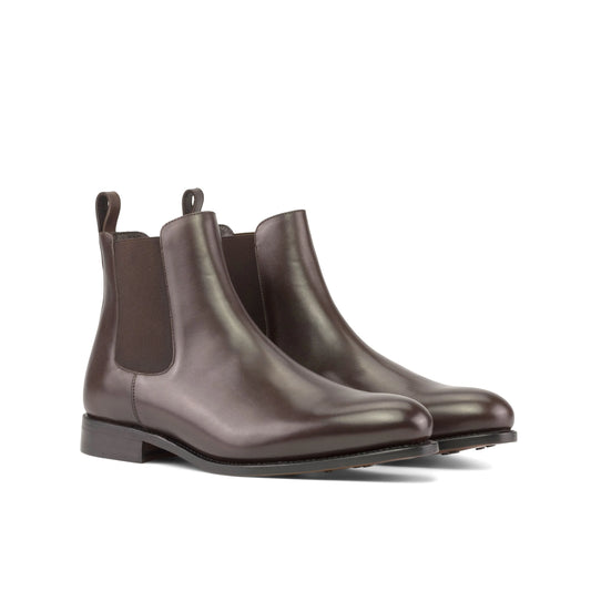 GI-5523 Chelsea Boot, Chelsea Boots Herren, dunkelbraune Chelsea Boots, handgefertigte Herrenschuhe, Goodyear Welted Boots, Leder Chelsea Boot, Premium Herrenschuhe Spanien, elegante Boots Herren, braune Chelsea Boots