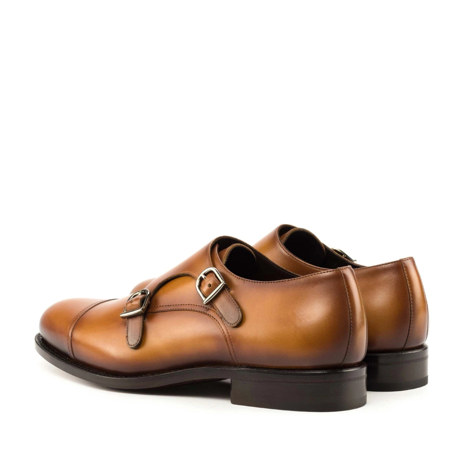 monk strap schuhe, lederschuhe herren, business schuhe herren, monk schuhe, double monk cognac, handgefertigte herrenschuhe, rahmengenähte schuhe, elegante herrenschuhe, klassische monk schuhe, exklusive leder schuhe
