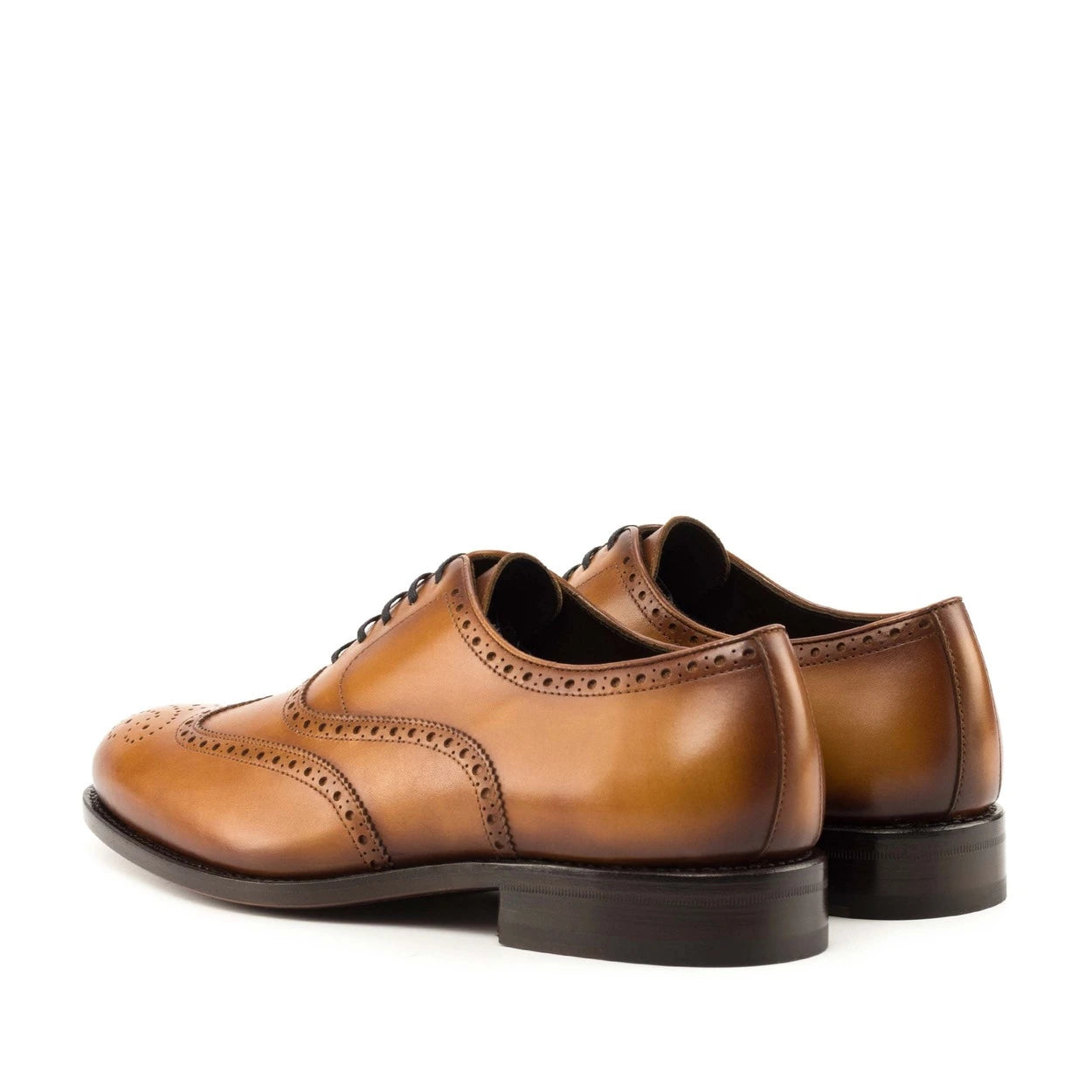GI-5008 Brogue, Full Brogue Cognac, Herrenschuhe Leder, rahmengenähte Herrenschuhe, handgefertigte Lederschuhe Herren, Goodyear welted Schuhe, Brogue Schuhe Herren, spanische Schuhmanufaktur, Full Brogue Herrenschuhe Cognac, klassische Business Schuhe Herren