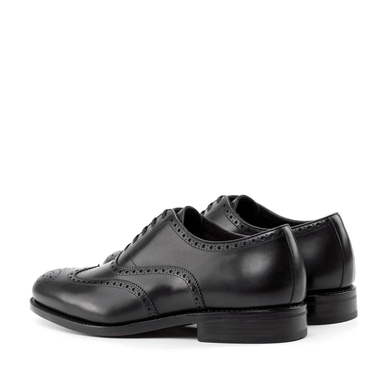 GI-5987 Brogue, Full Brogue Schwarz, Herrenschuhe Leder, Full Brogue Herren Schwarz, handgefertigte Herrenschuhe, Blake stitched Flex Schuhe, spanische Lederschuhe, Business Schuhe Herren Schwarz, Brogue Schuhe Herren, elegante Lederschuhe Herren