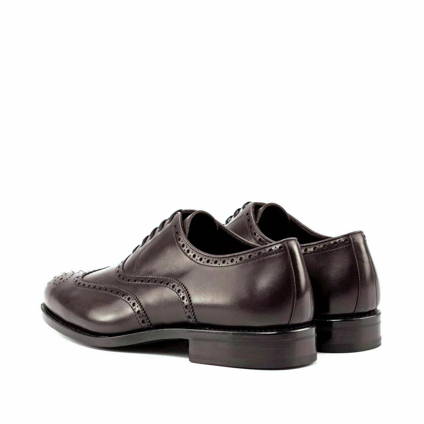 GI-5988 Brogue, Full Brogue Dunkelbraun, Herrenschuhe Leder, Full Brogue Herren Braun, handgefertigte Herrenschuhe, Blake stitched Flex Schuhe, spanische Lederschuhe, Business Schuhe Herren Braun, Brogue Schuhe Herren, elegante Lederschuhe Herren