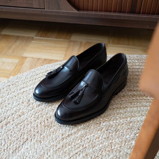 Loafer Tassel dunkelbraun
