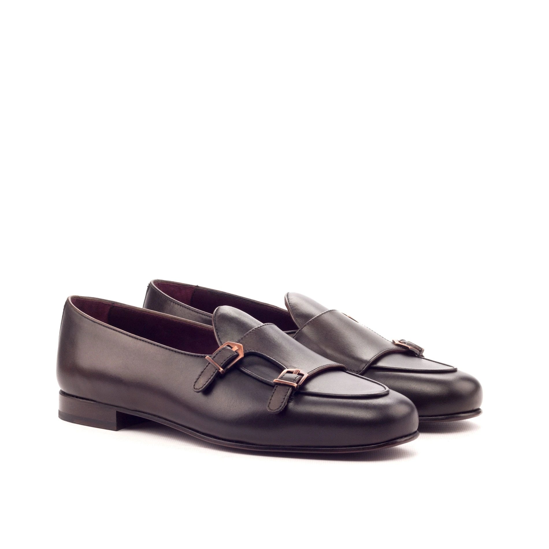 monk strap schuhe, lederschuhe herren, business schuhe herren, monk schuhe, monk slipper dunkelbraun, handgefertigte herrenschuhe, elegante herrenschuhe, rahmengenähte schuhe, schnürfreie schuhe herren, klassische herrenschuhe