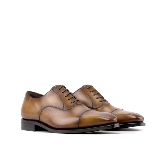Oxford Cognac, GI-5620, Oxford Herrenschuh, Cognac Oxford, rahmengenähte Herrenschuhe, Goodyear welted Oxford, Kalbsleder Schuhe, elegante Lederschuhe Herren, Business Schuhe Cognac, spanische Herrenschuhe, klassische Herrenschuhe, handgefertigter Oxford