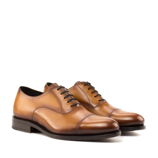 Oxford Cognac, GI-6014, Oxford Herrenschuh, cognacfarbener Oxford, elegante Herrenschuhe, Kalbsleder Schuhe Herren, Business Schuhe Cognac, Blake stitched Oxford, handgefertigter Oxford, spanische Herrenschuhe, klassische Lederschuhe Herren