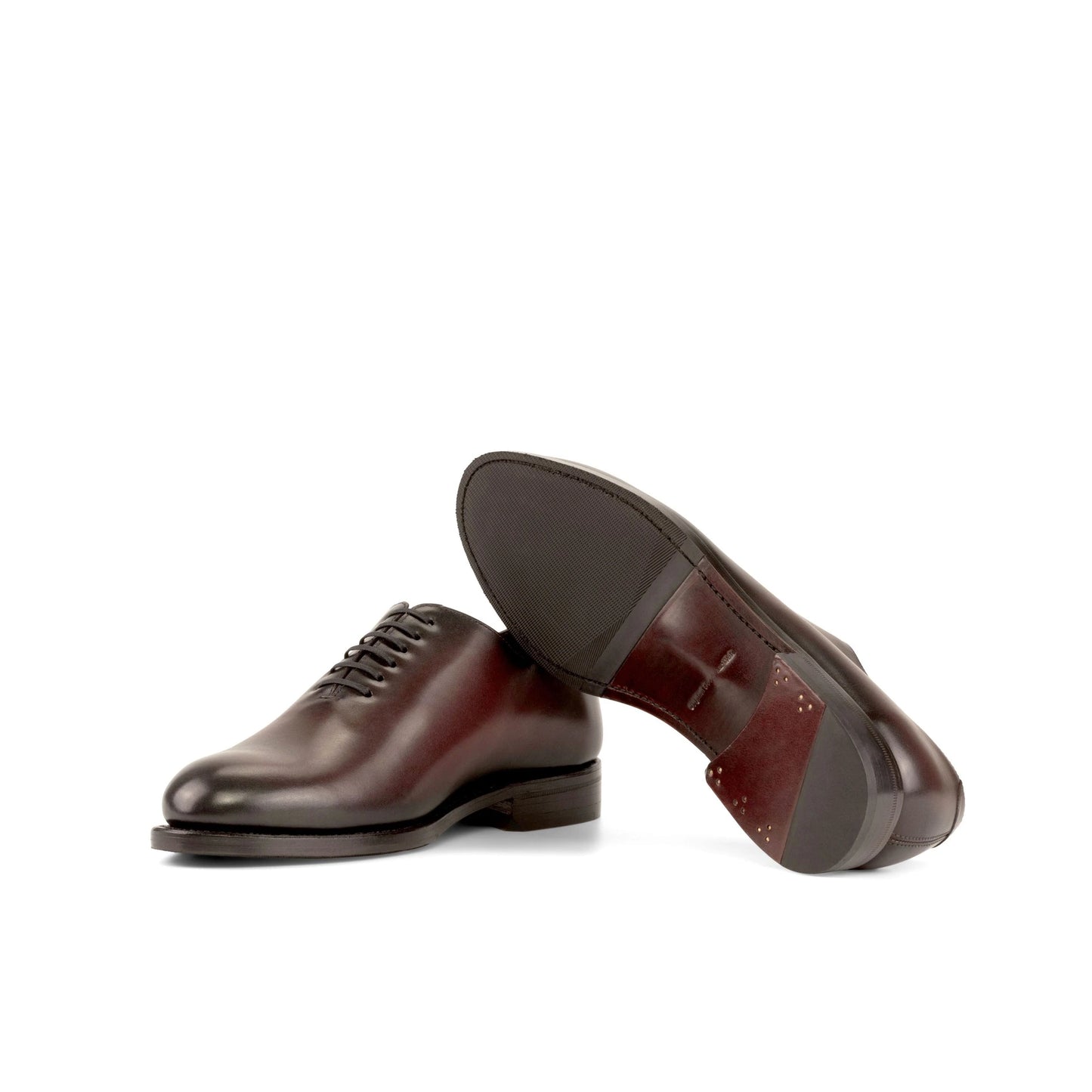Wholecut Burgundy, GI-5388, Wholecut Herrenschuh, burgunderrote Herrenschuhe, handgefertigter Wholecut, Goodyear welted Schuhe, Kalbsleder Schuhe Herren, Luxus Herrenschuhe, elegante Lederschuhe Herren, spanische Schuhmanufaktur, Premium Business Schuhe